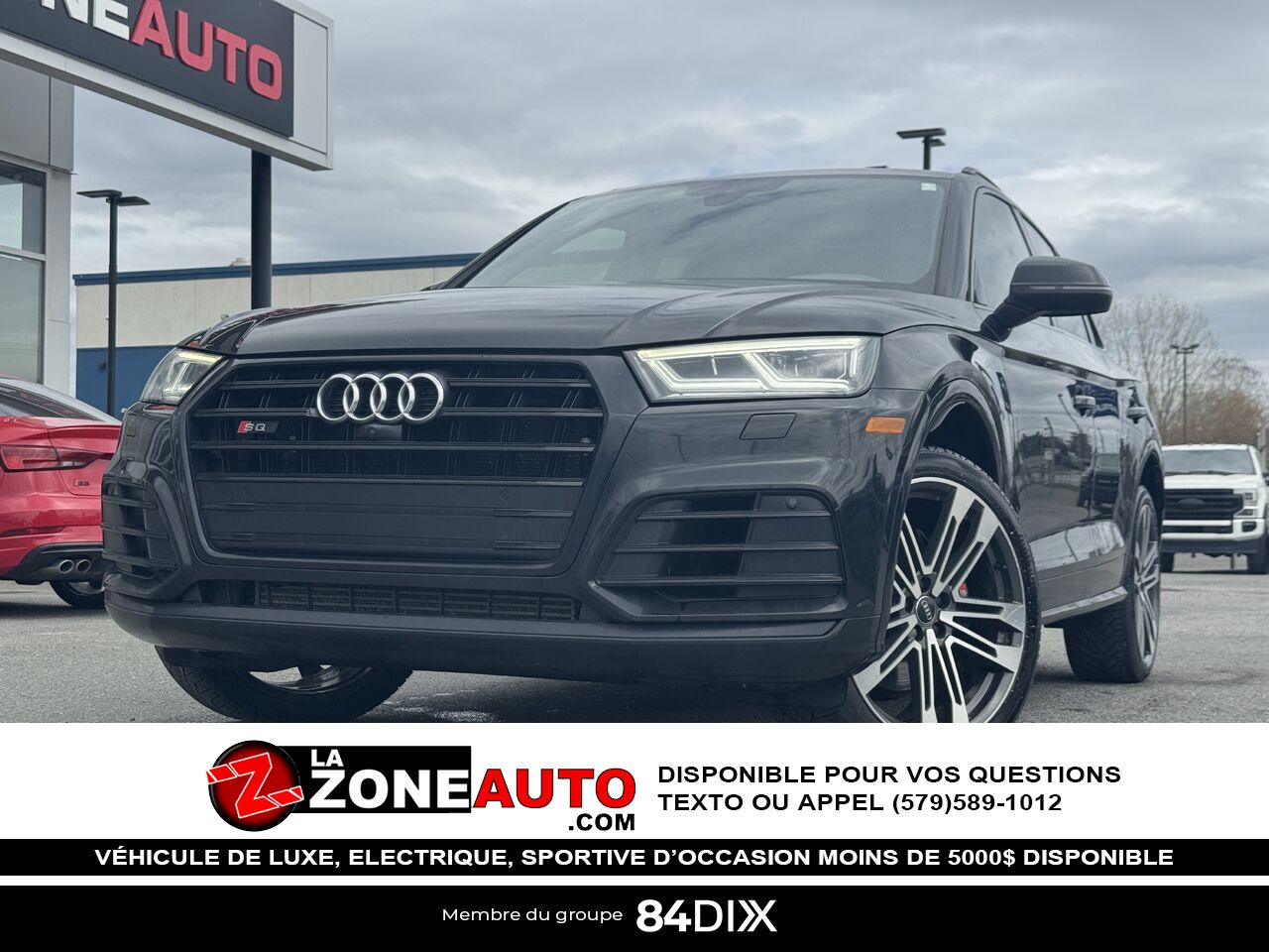 Audi SQ5 Progressiv 2020 Noir Granby - photo #0