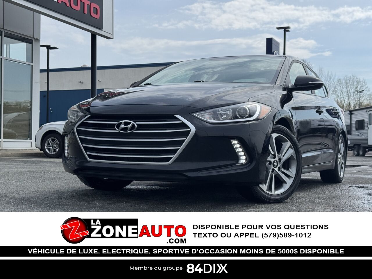 Hyundai Elantra GLS 2017 Noir Granby - photo #0