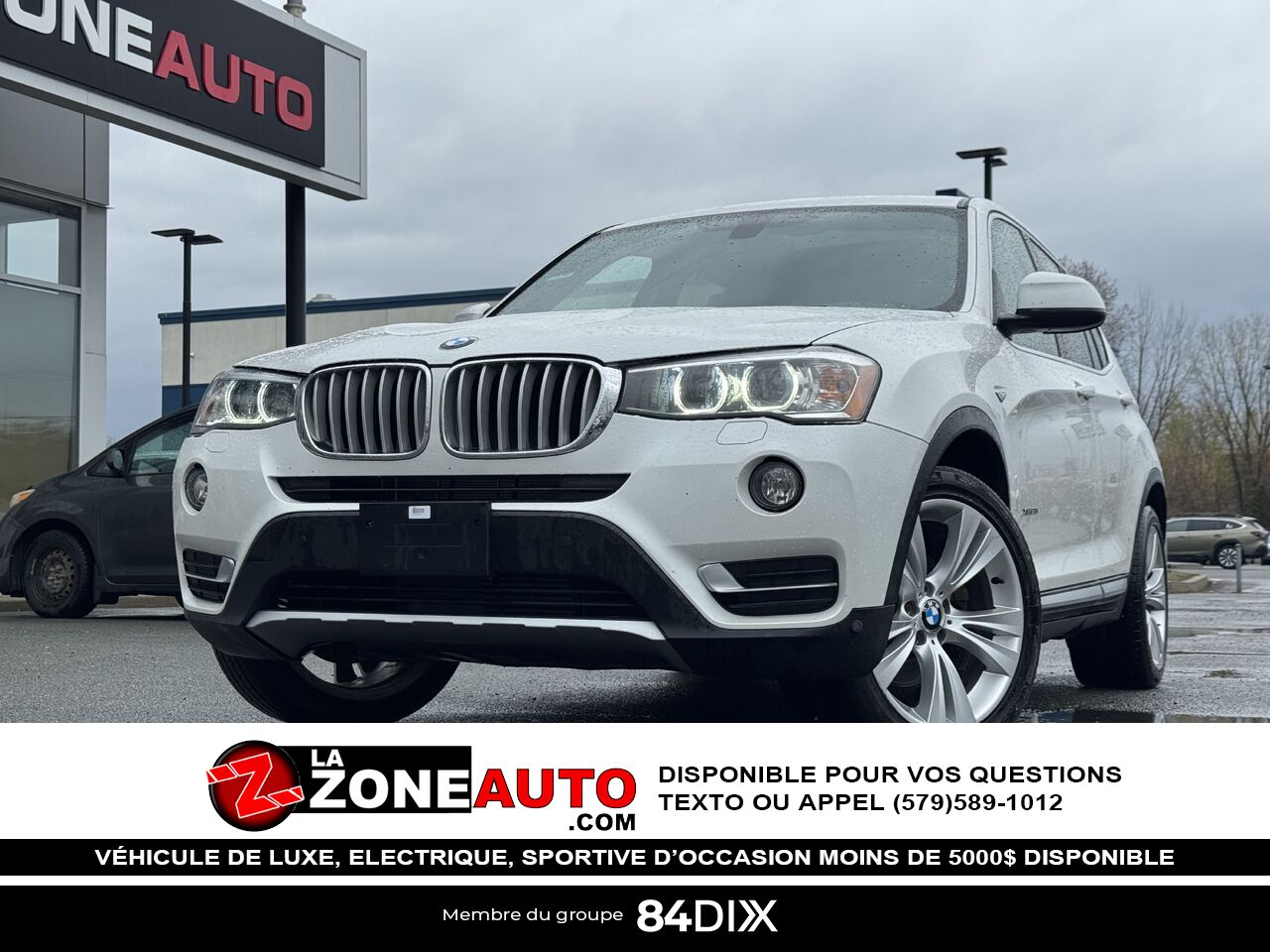BMW X3 AWD 2017 Blanc Granby - photo #0