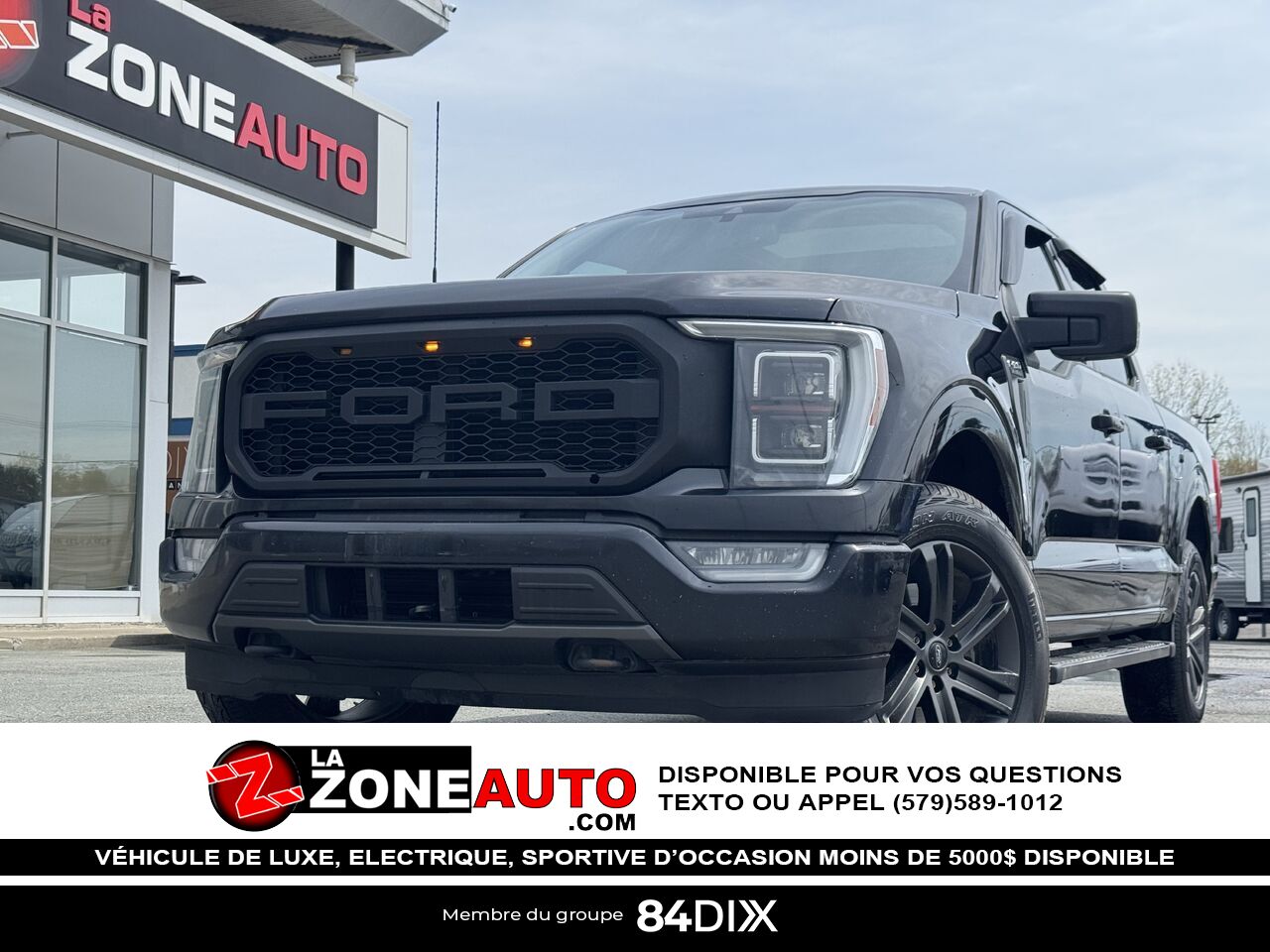 2021 Ford F-150 Lariat 502A Black Granby - photo #0