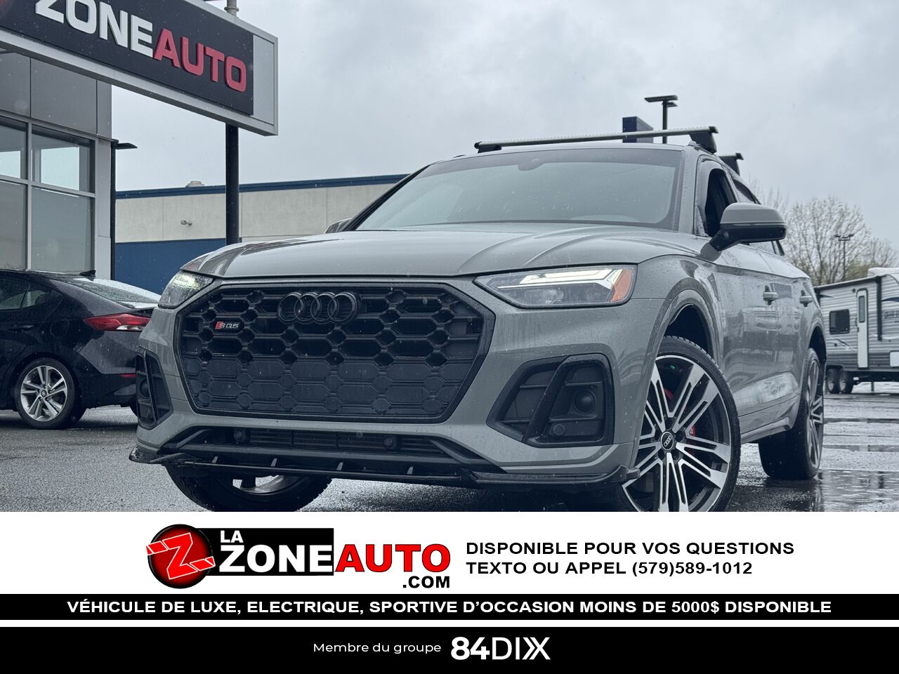 Audi SQ5 Quantum Grey 2021 Gris Granby - photo #0
