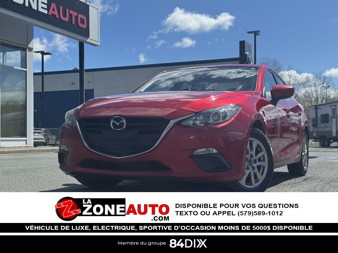 2015 Mazda Mazda3 GS Red Granby - photo #0