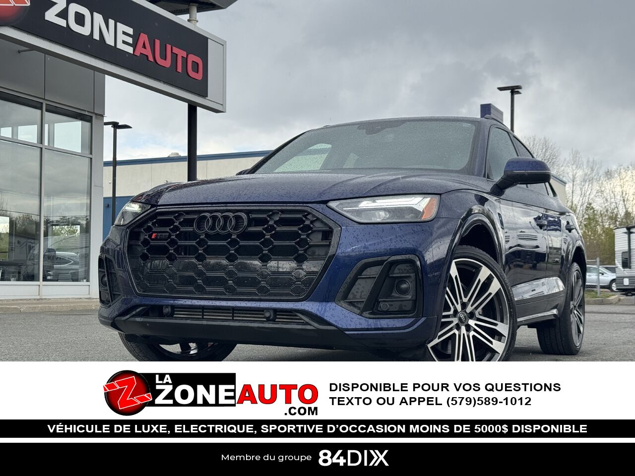 Audi SQ5 Sportback 2021 Bleu Granby - photo #0