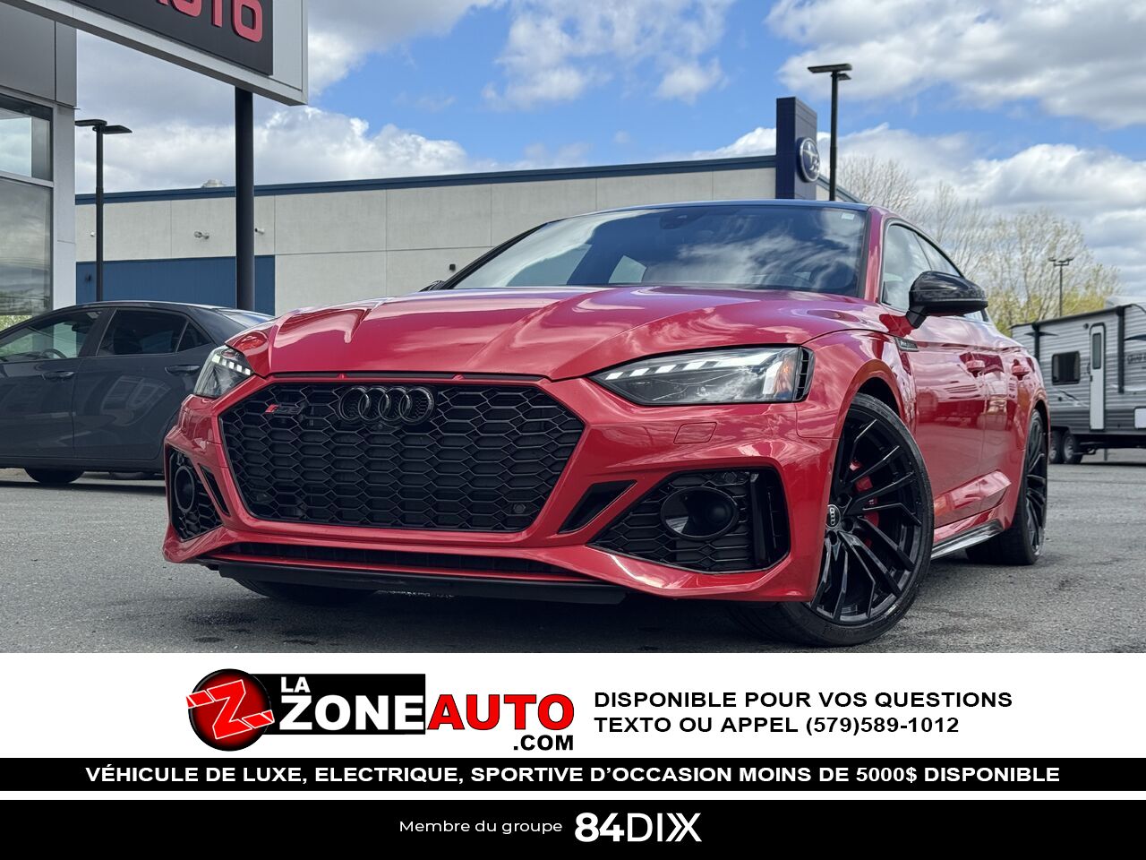 Audi RS 5 Sportback 2023 Rouge Granby - photo #0