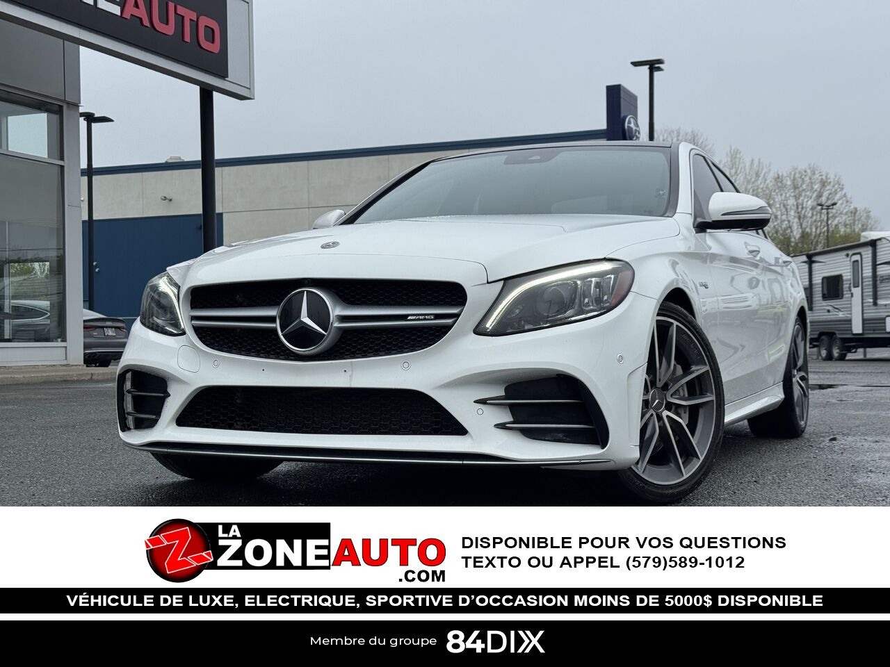 Mercedes-Benz Classe-C 2020 Blanc Granby - photo #0