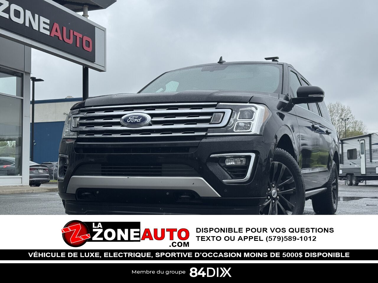 Ford Expedition Limited MAX 2019 Noir Granby - photo #0