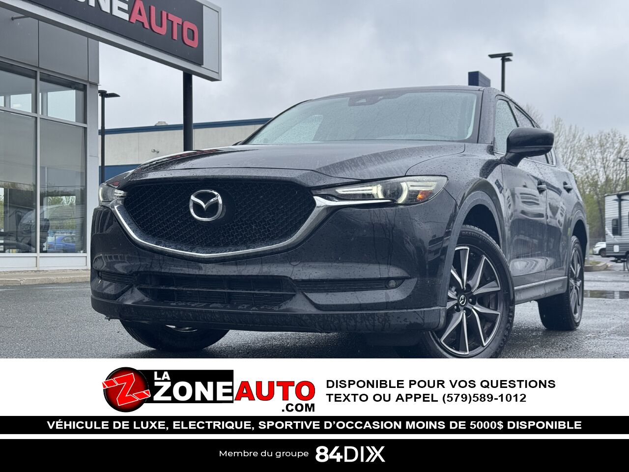 Mazda CX-5 GT 2018 Noir Granby - photo #0