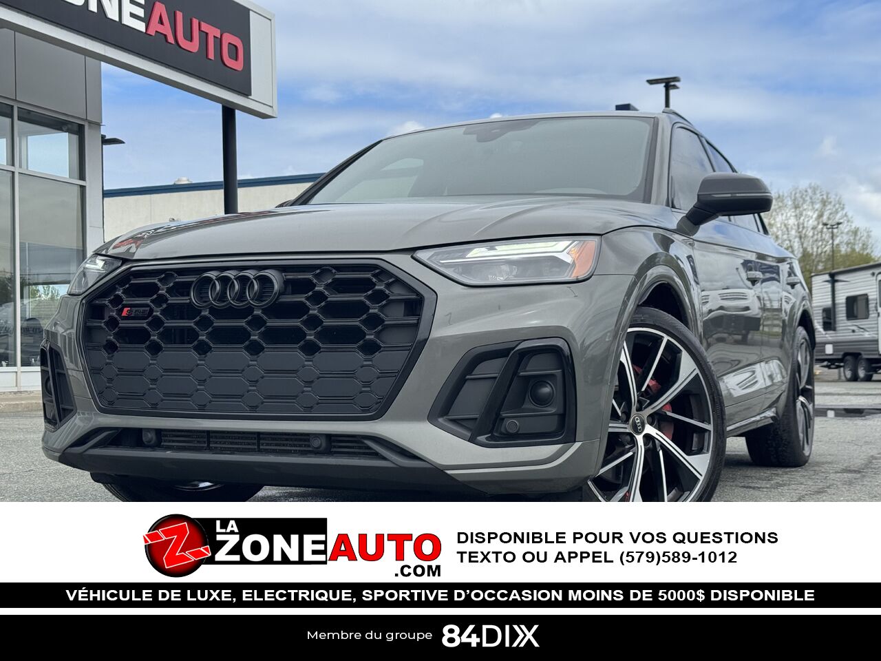 Audi SQ5 Progressiv 2023 Gris Granby - photo #0