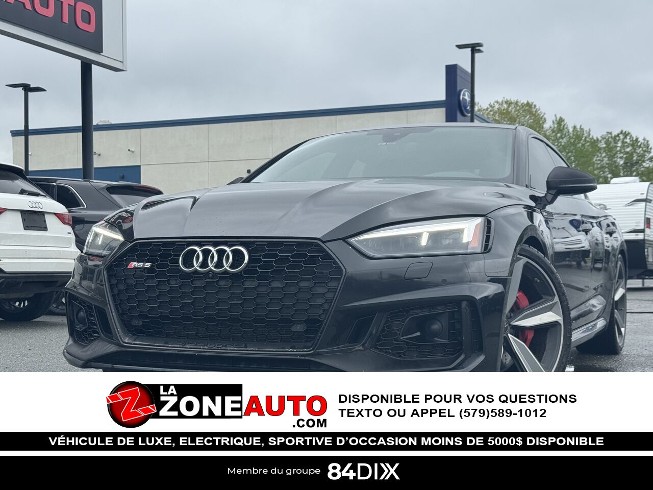 Audi RS 5 Sportback 2019 Noir Granby - photo #0