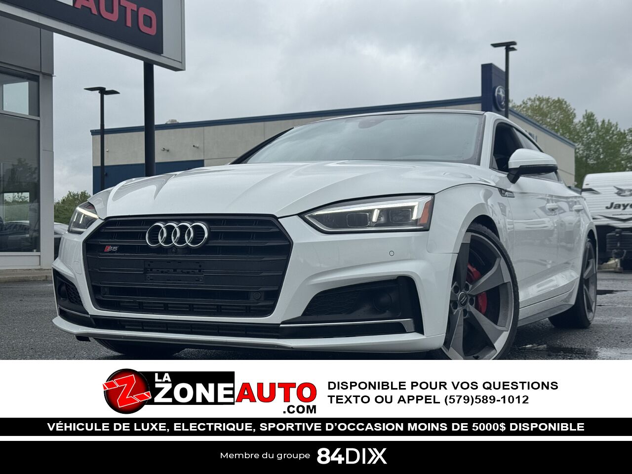 Audi S5 Sportback Technik 2019 Blanc Granby - photo #0