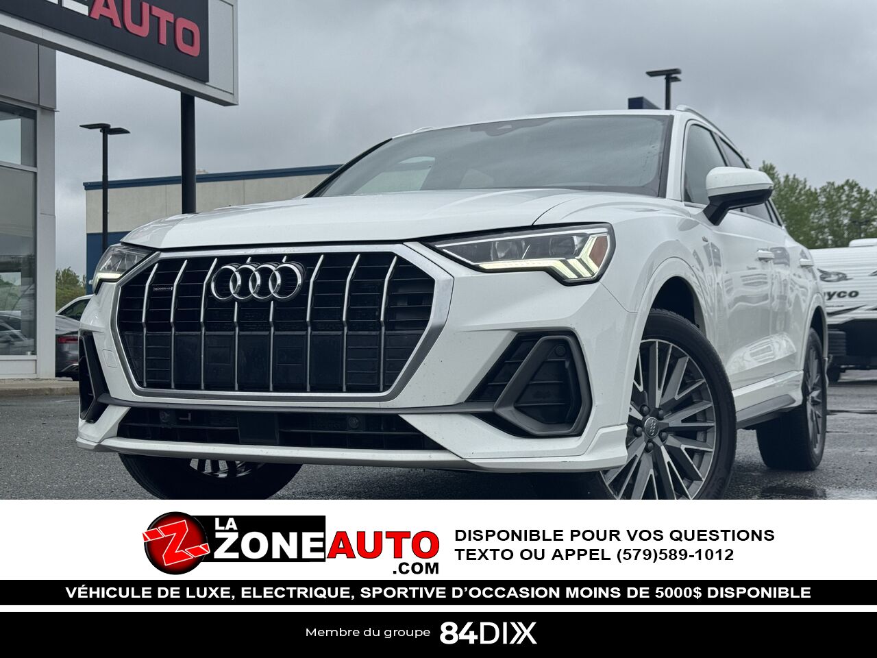 Audi Q3 Progressiv 2020 Blanc Granby - photo #0