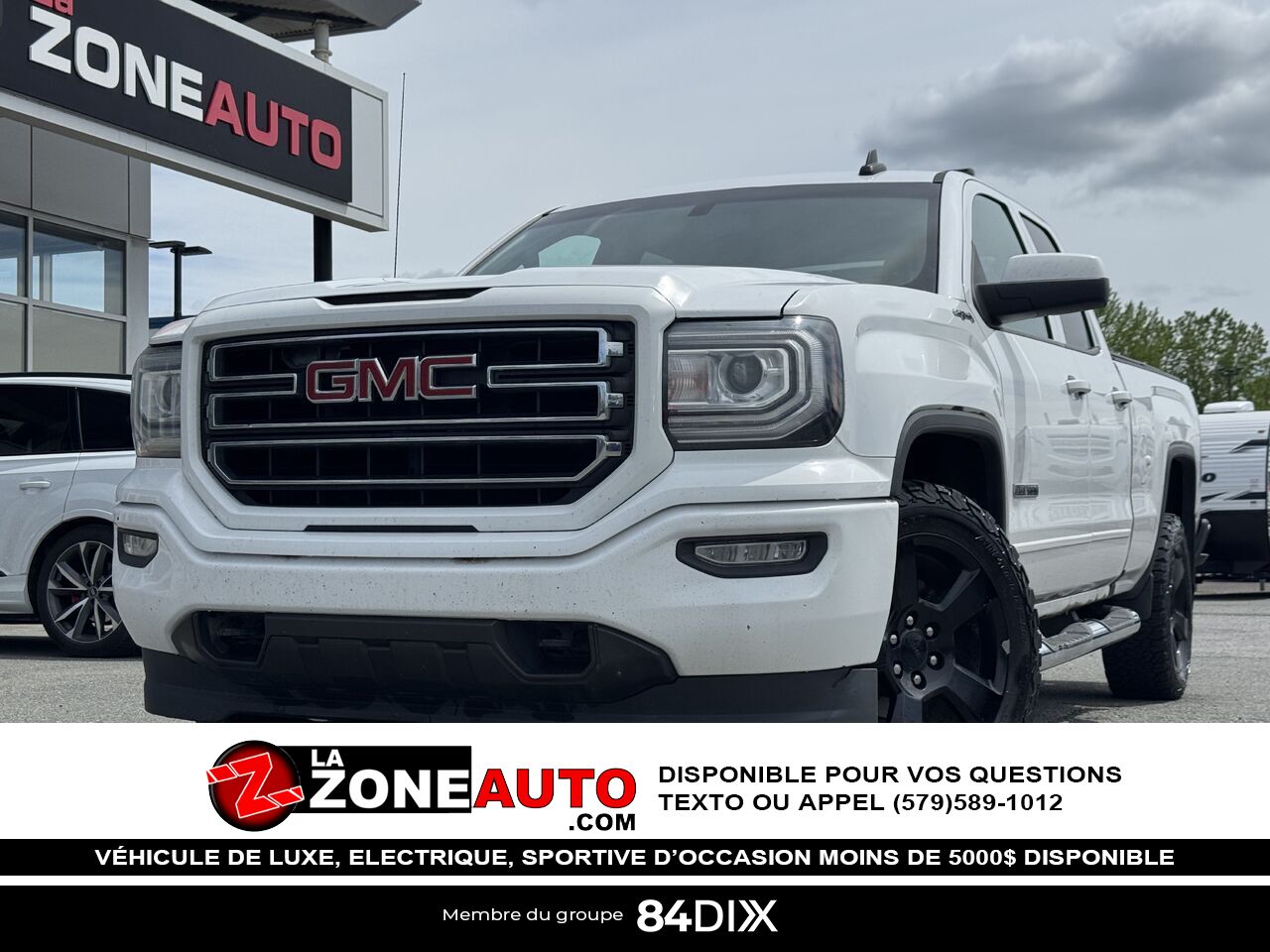 GMC Sierra 1500 V8 2017 Blanc Granby - photo #0