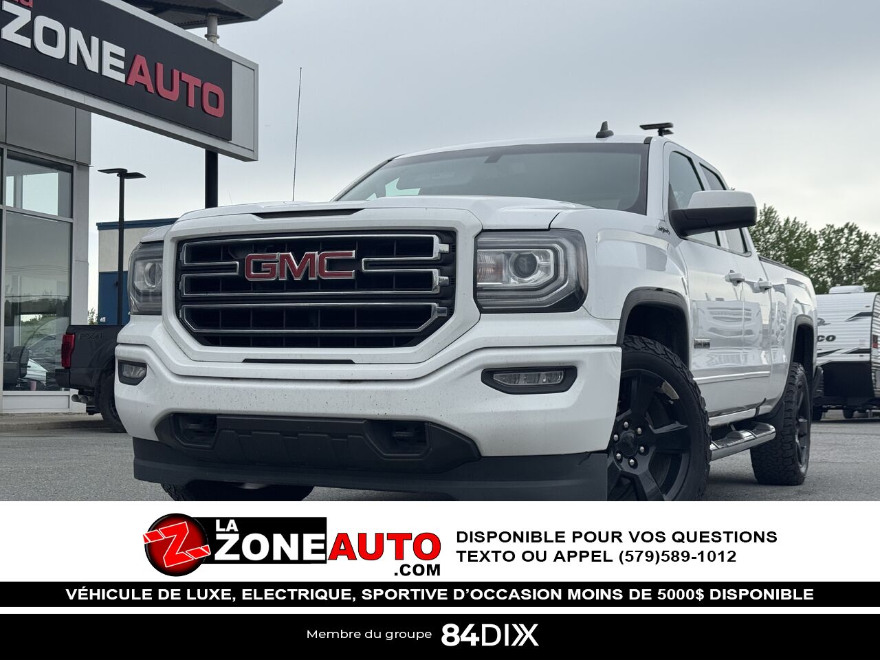 GMC Sierra 1500 V8 2017 Blanc Granby - photo #0