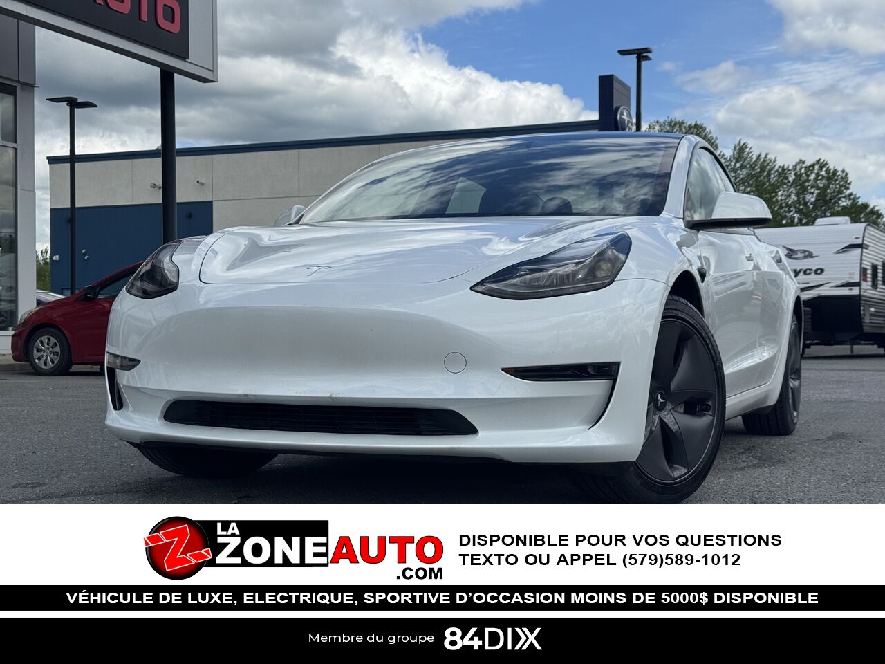 Tesla Model 3 SR+ 2023 Blanc Granby - photo #0