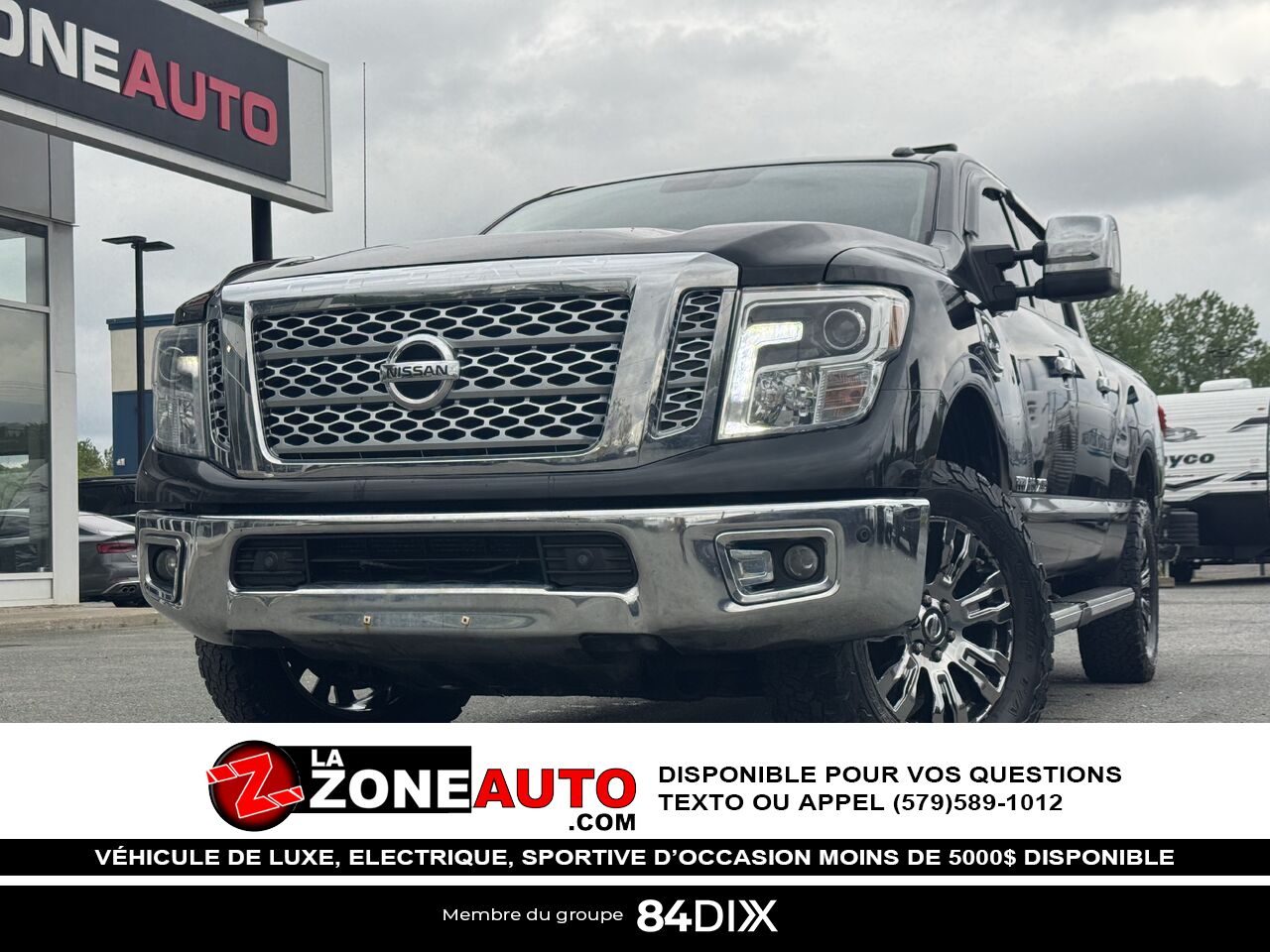 Nissan Titan XD Cummins 2016 Noir Granby - photo #0