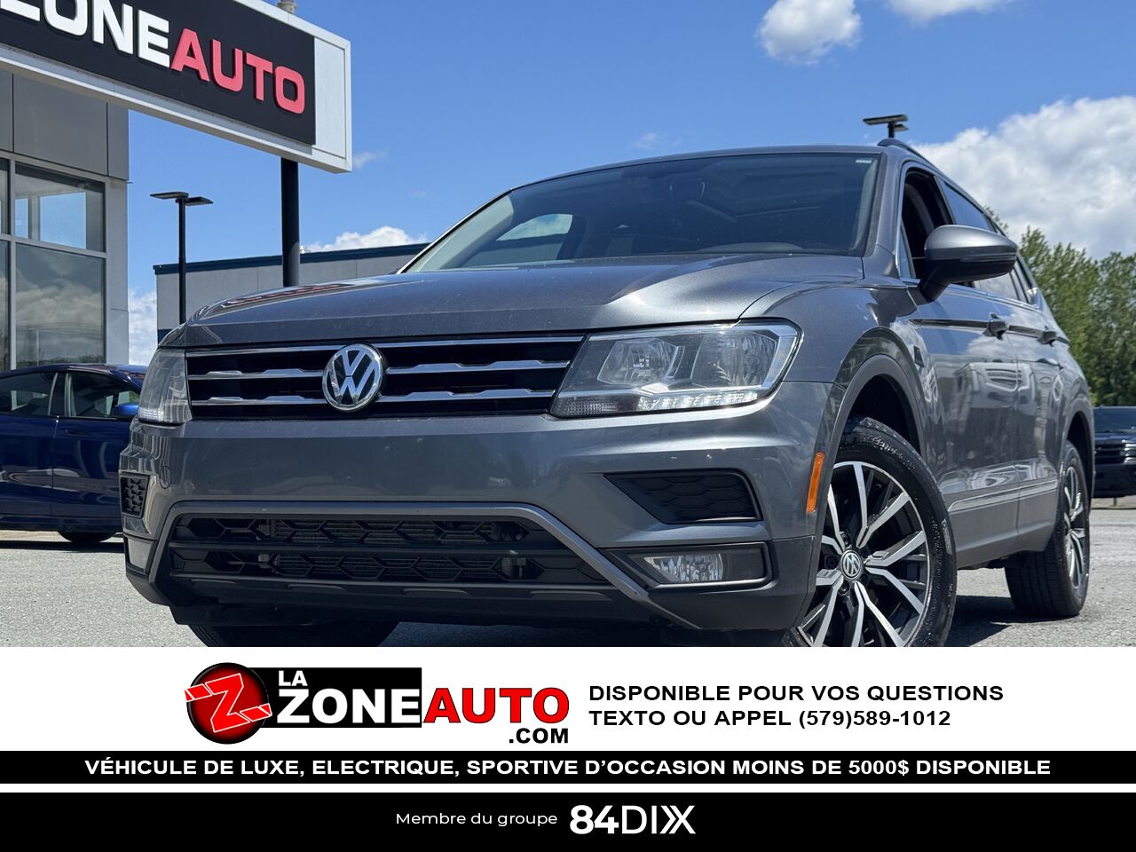 Volkswagen Tiguan Comfortline 2018 Gris Granby - photo #0