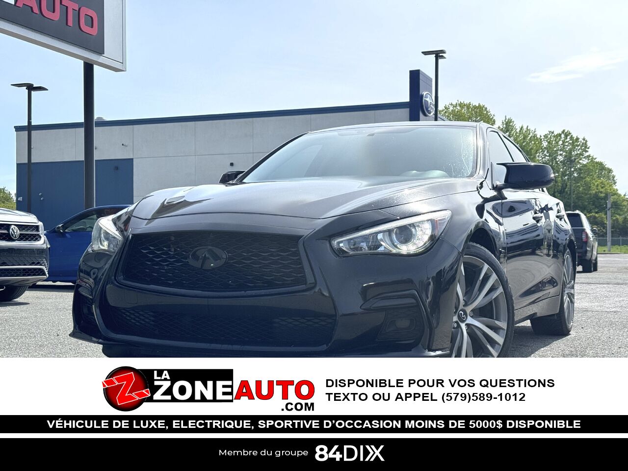 INFINITI Q50 2018 Noir Granby - photo #0