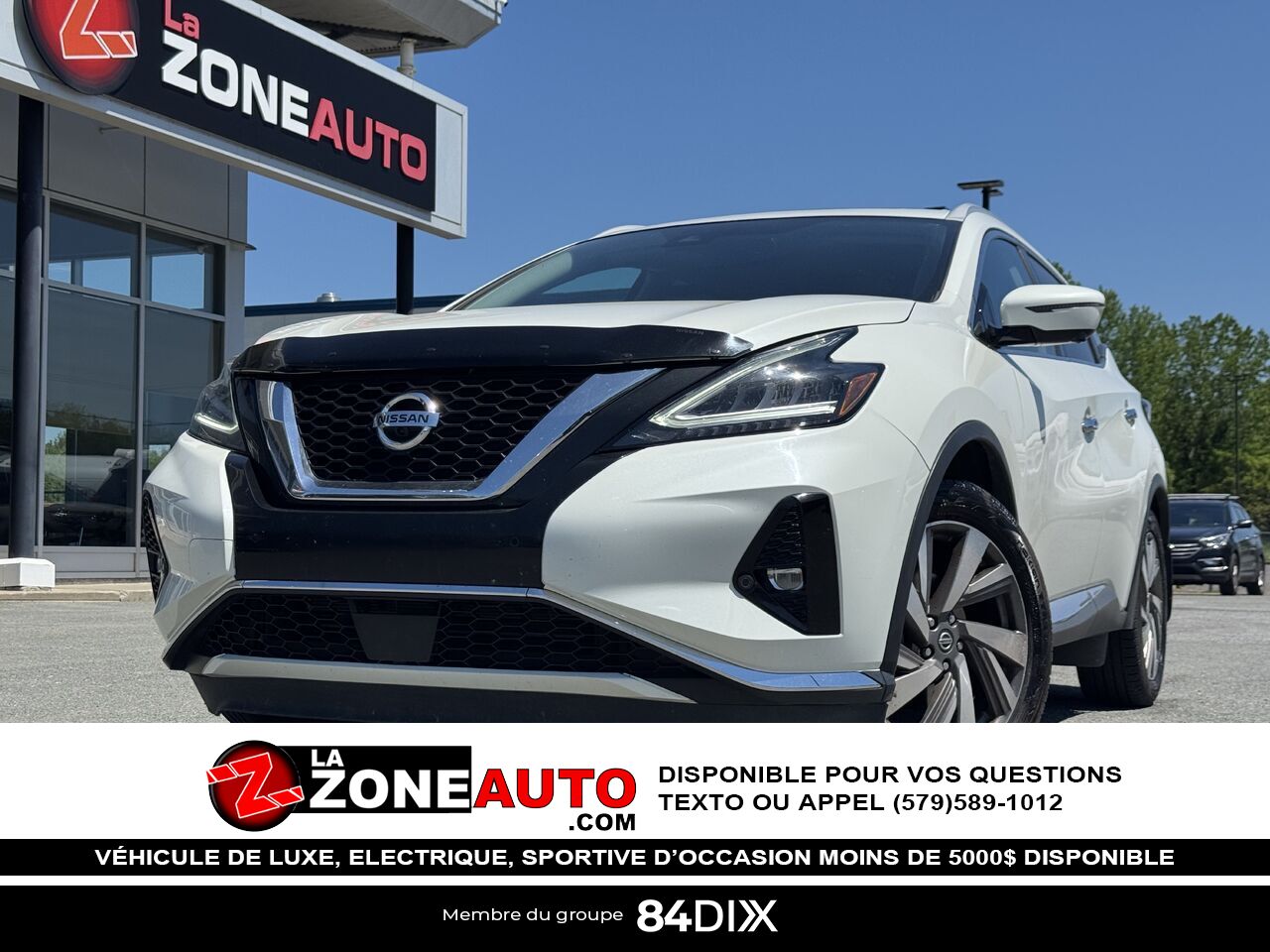 Nissan Murano 2020 Blanc Granby - photo #0