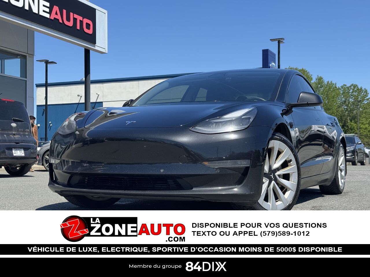 Tesla Model 3 2022 Noir Granby - photo #0