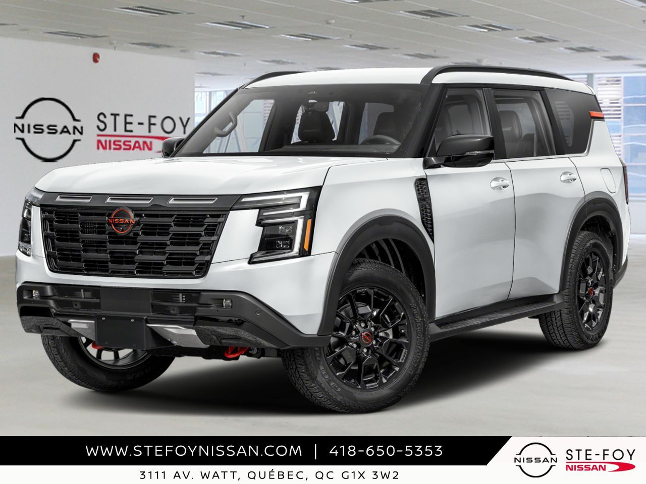 NISSAN Armada 2026 Blanc d'Aspen triple couche Ste-Foy - photo #0