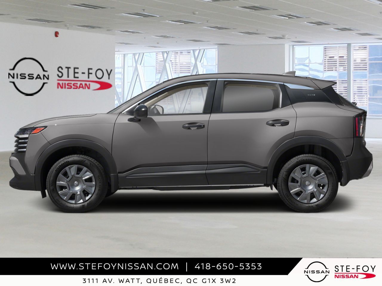 NISSAN Kicks 2026 Gris poudre m&eacute;tallis&eacute; Ste-Foy - photo #2