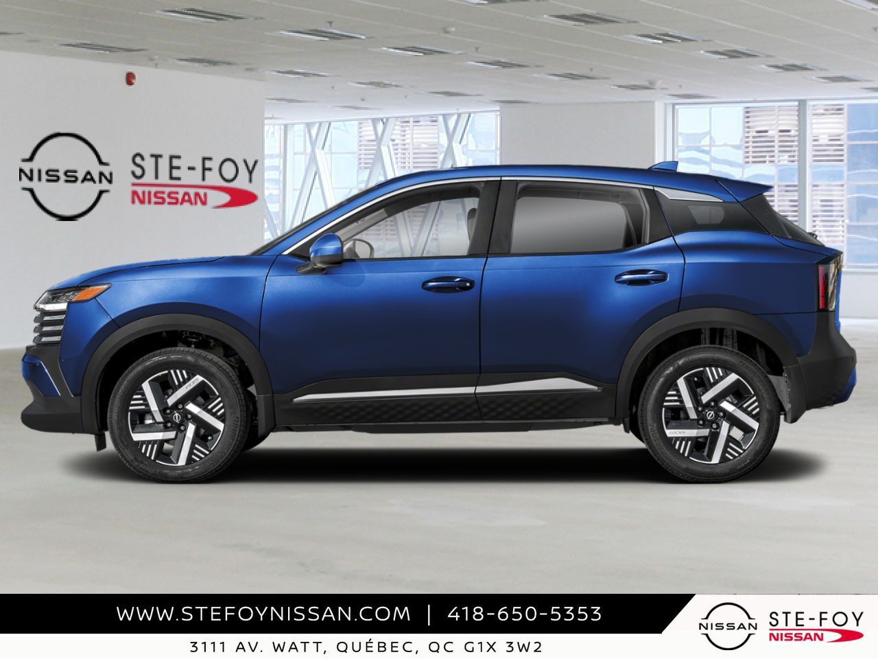 NISSAN Kicks 2026 Bleu fonc&eacute; nacr&eacute; Ste-Foy - photo #2