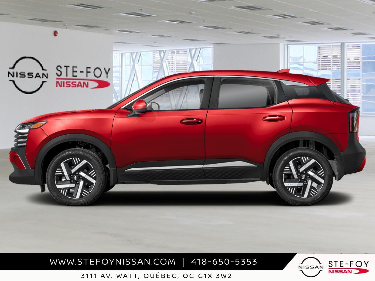 2026 NISSAN Kicks Scarlet Ember Tintcoat Ste-Foy - photo #2