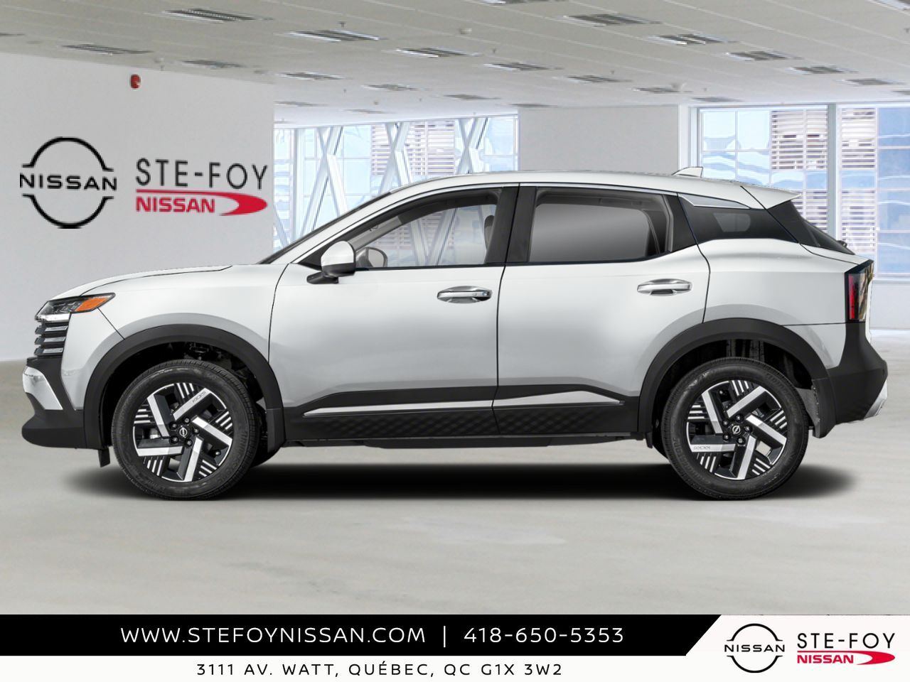 NISSAN Kicks 2026 Blanc d'Aspen triple couche Ste-Foy - photo #2