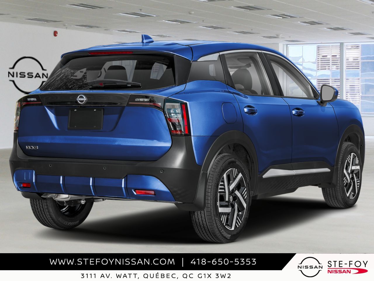 NISSAN Kicks 2026 Bleu fonc&eacute; nacr&eacute; Ste-Foy - photo #1