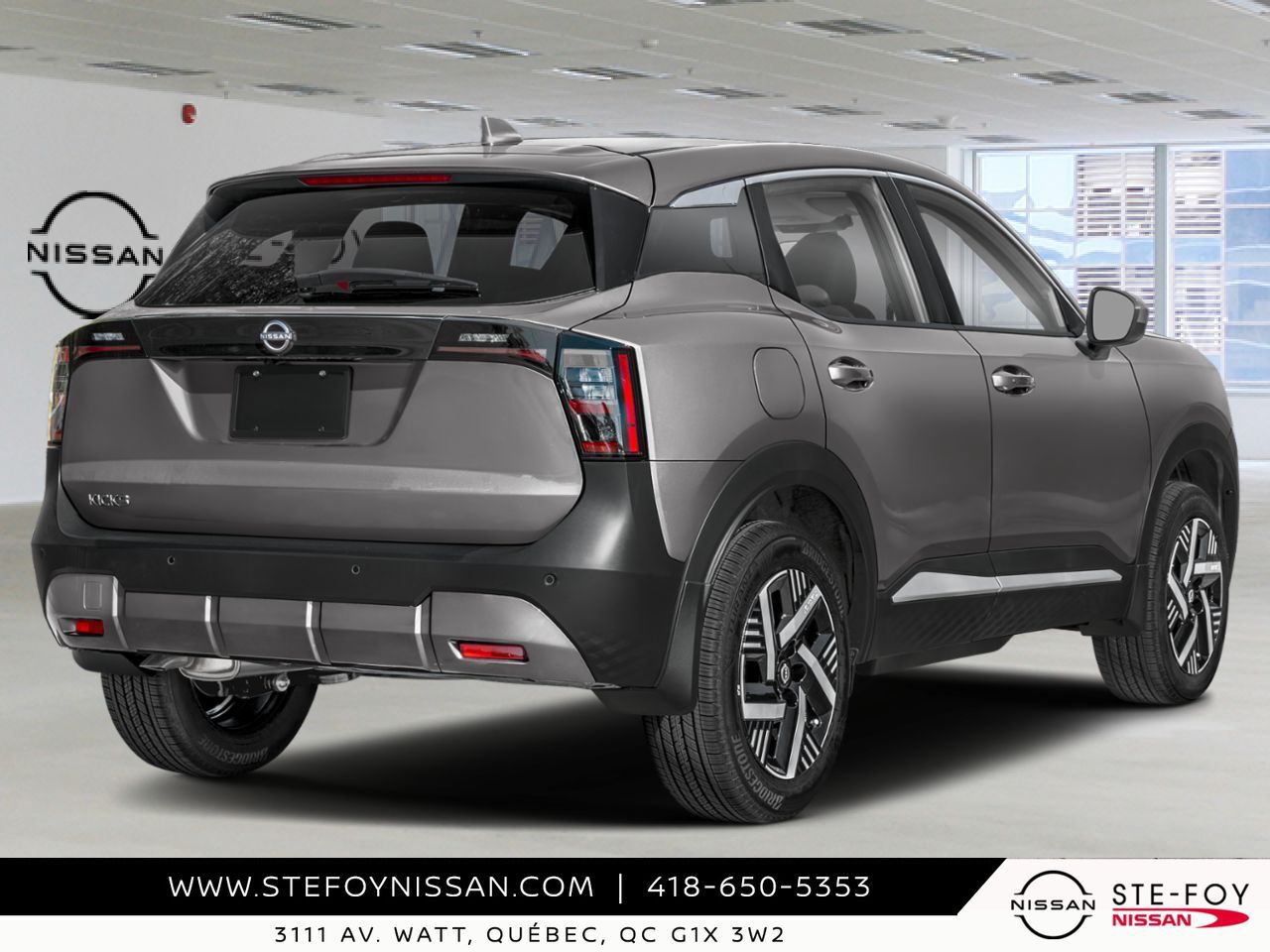 2026 NISSAN Kicks Gun Metal Metallic Ste-Foy - photo #1