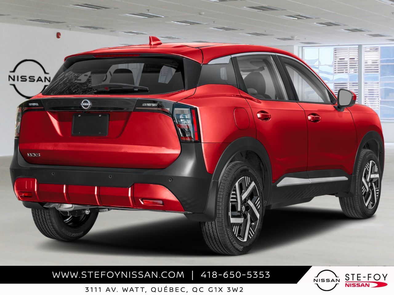 2026 NISSAN Kicks Scarlet Ember Tintcoat Ste-Foy - photo #1