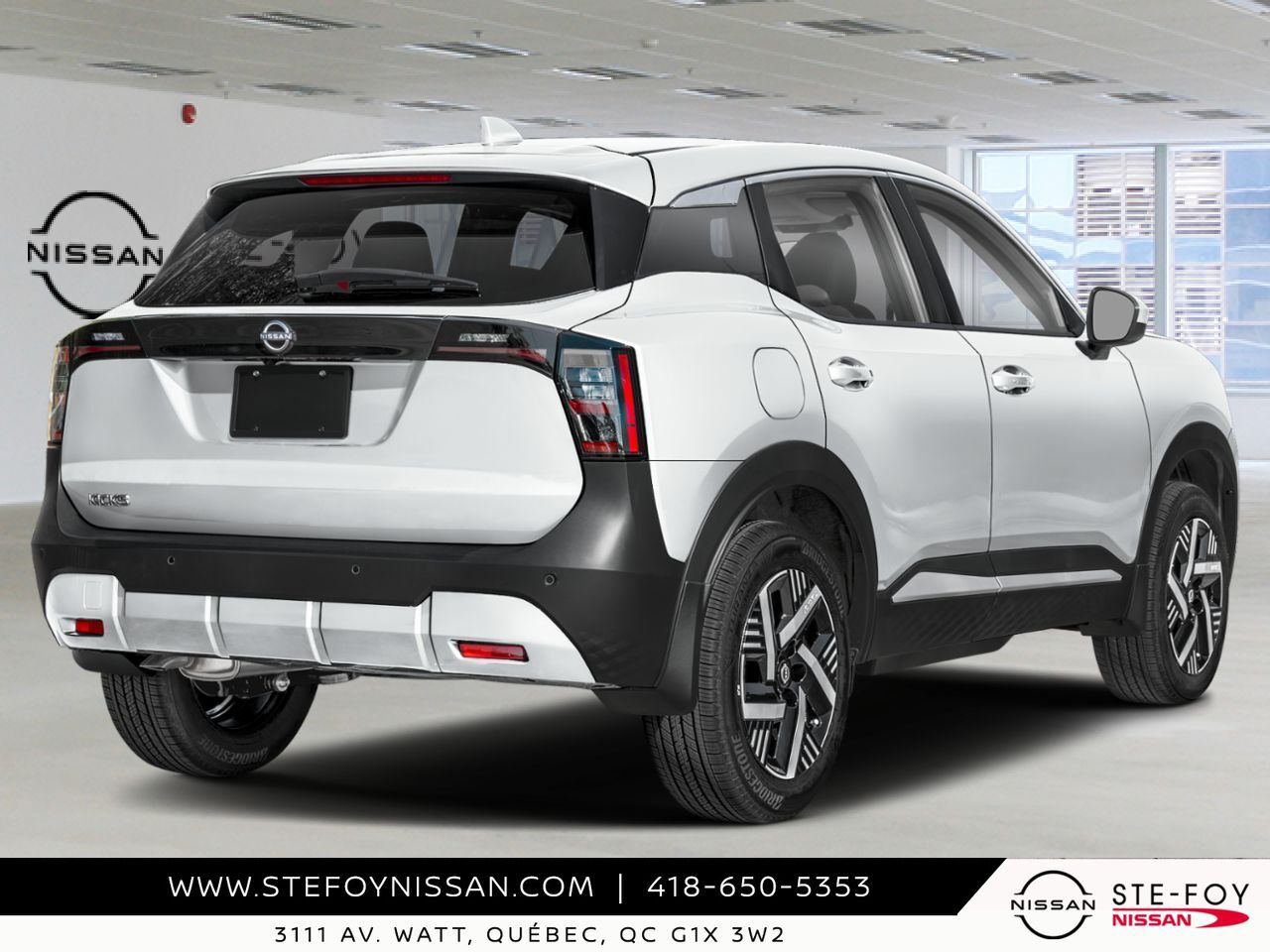 2026 NISSAN Kicks Aspen White TriCoat Ste-Foy - photo #1