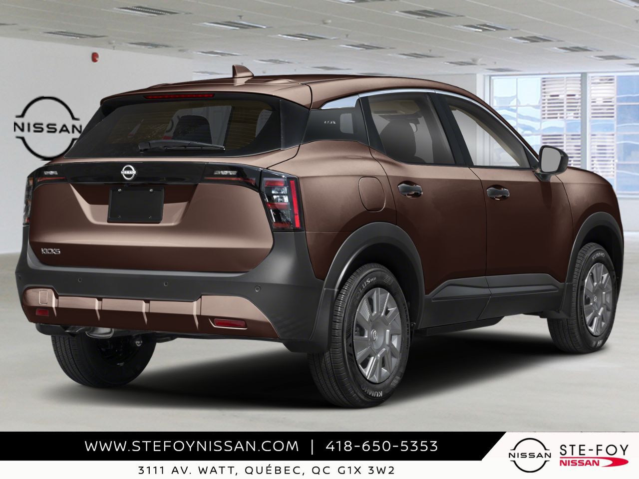 NISSAN Kicks 2026 Bronze canyon m&eacute;tallis&eacute; Ste-Foy - photo #1