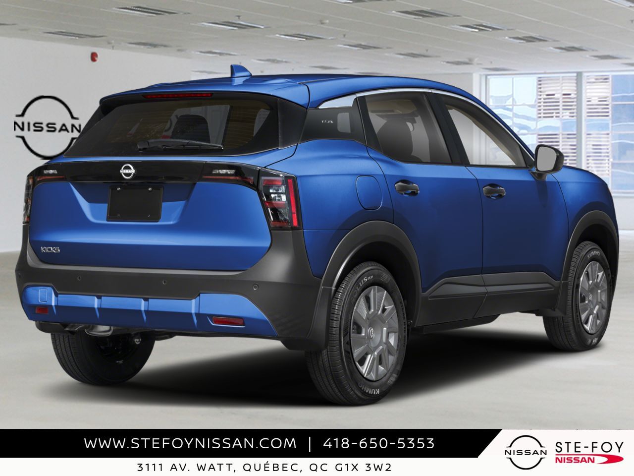 NISSAN Kicks 2026 Bleu fonc&eacute; nacr&eacute; Ste-Foy - photo #1