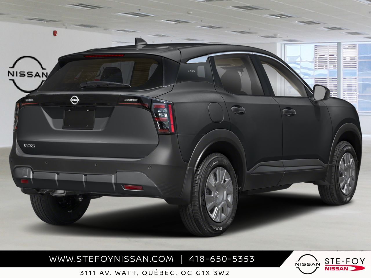 2026 NISSAN Kicks Super Black Ste-Foy - photo #1