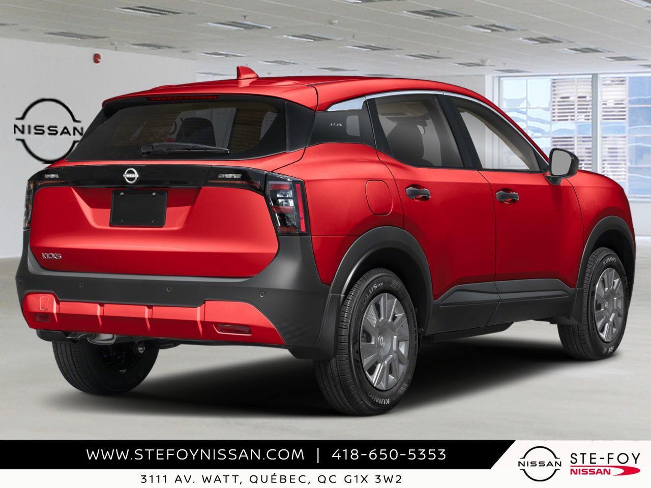 NISSAN Kicks 2026 Teinte braise &eacute;carlate Ste-Foy - photo #1