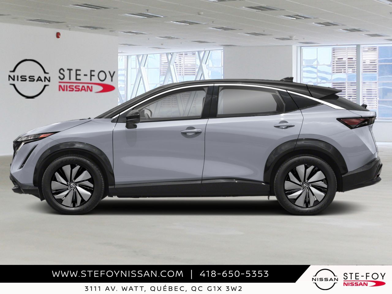 2026 NISSAN ARIYA Boulder Grey Pearl/Black Diamond Pearl Ste-Foy - photo #1