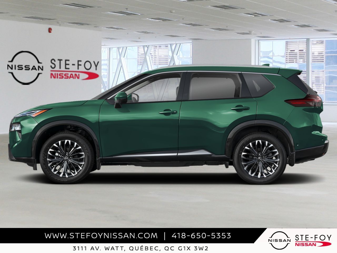 2026 NISSAN Rogue Obsidian Green Pearl Ste-Foy - photo #2