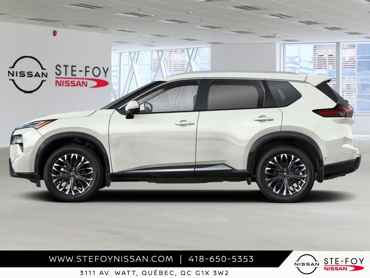 2026 NISSAN Rogue Everest White Tricoat Pearl Ste-Foy - photo #2