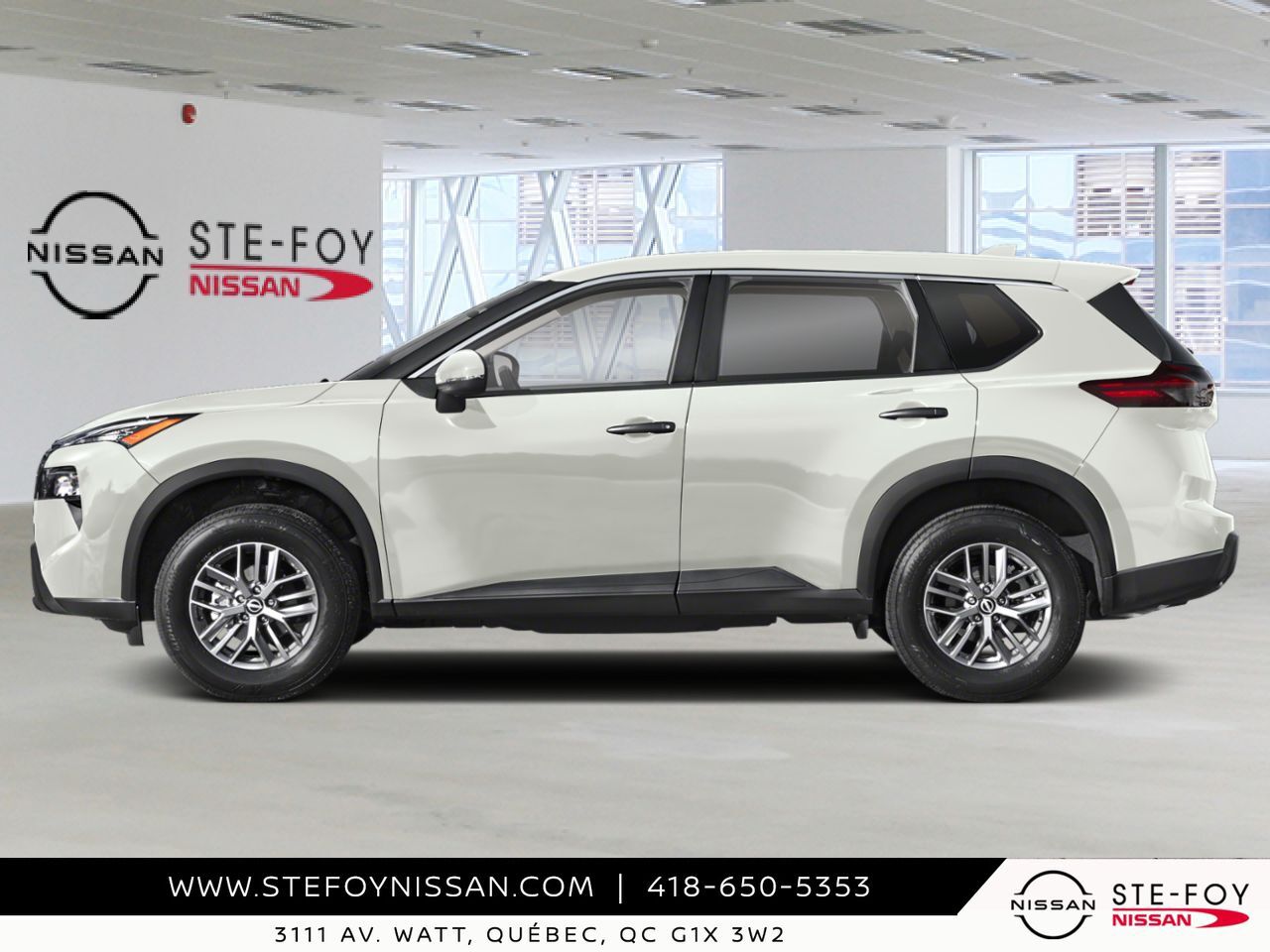 NISSAN Rogue 2026 Blanc Everest nacr&eacute; triple couche Ste-Foy - photo #1