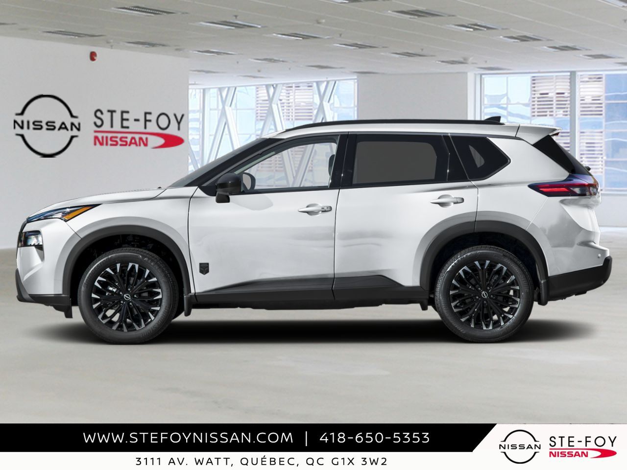 NISSAN Rogue 2026 Blanc Everest nacr&eacute; triple couche Ste-Foy - photo #2