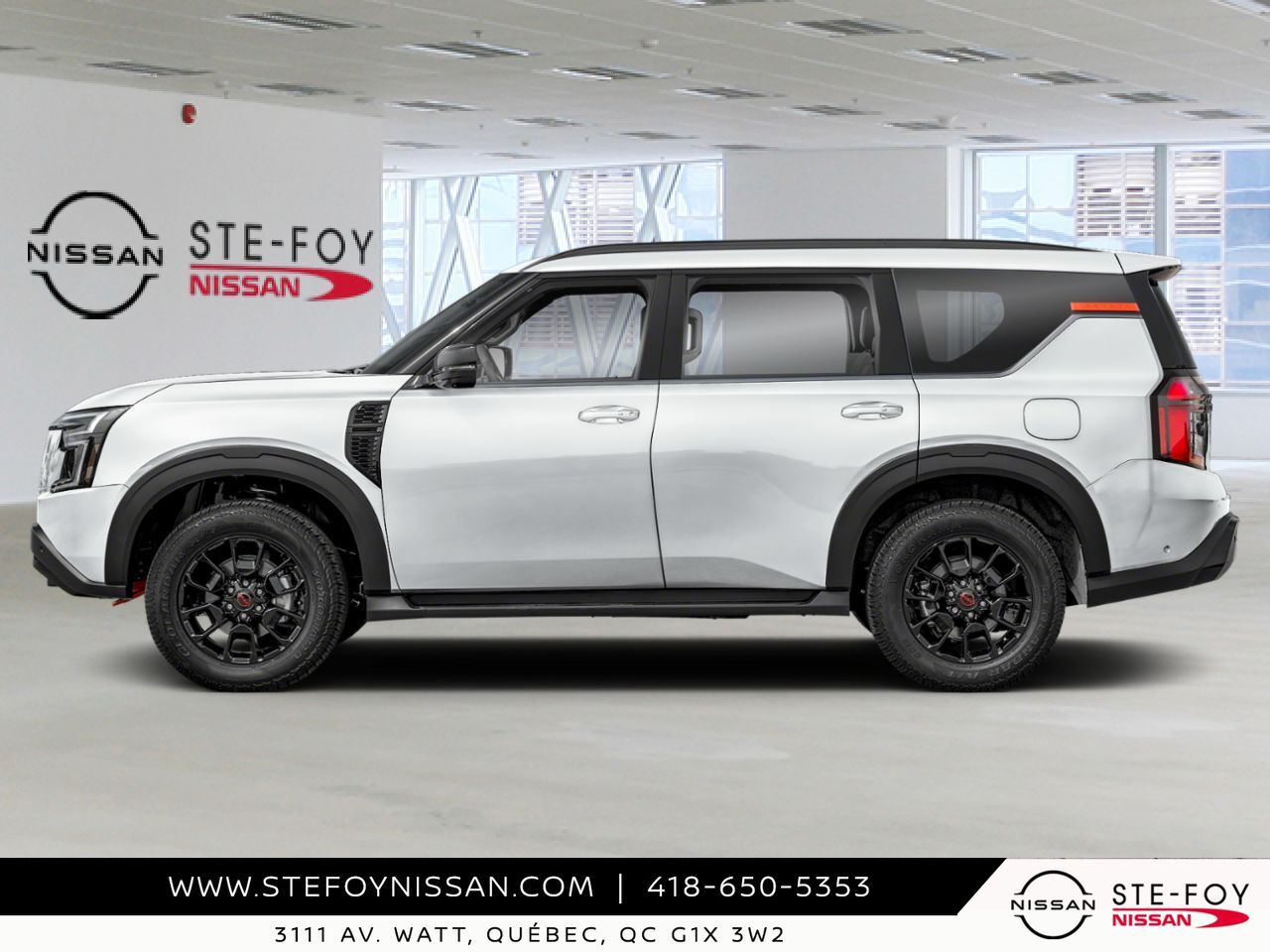 NISSAN Armada 2026 Blanc d'Aspen triple couche Ste-Foy - photo #1