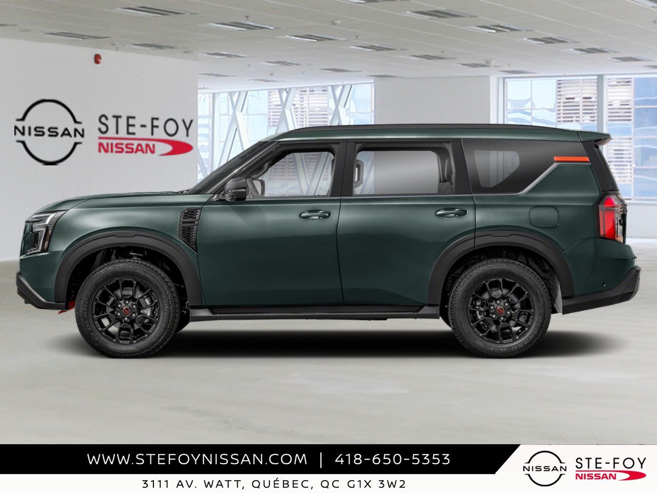 2026 NISSAN Armada Alpine Metallic Ste-Foy - photo #1