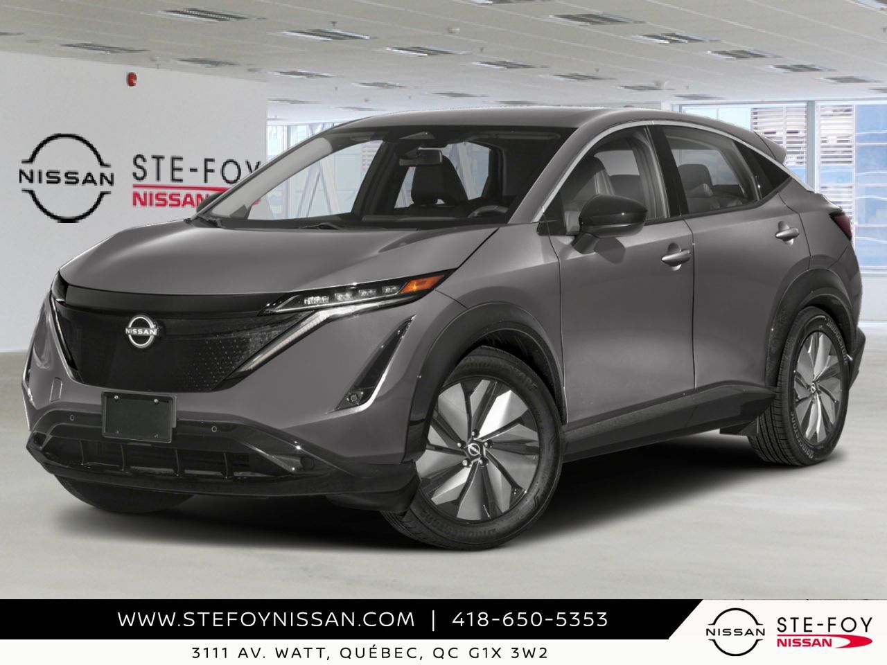 NISSAN ARIYA 2026 Gris poudre m&eacute;tallis&eacute; Ste-Foy - photo #0
