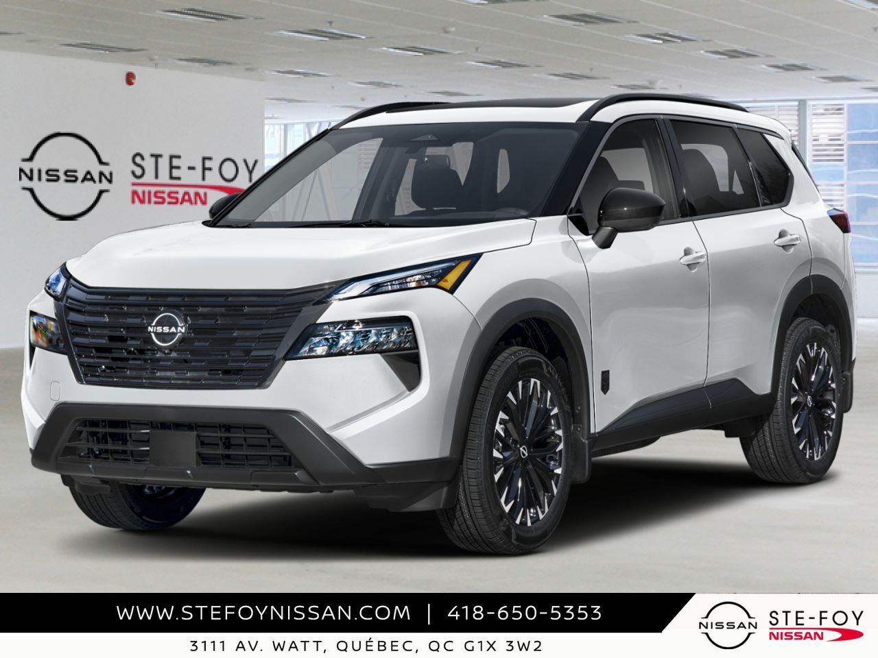 NISSAN Rogue 2026 Blanc Everest nacr&eacute; triple couche Ste-Foy - photo #0