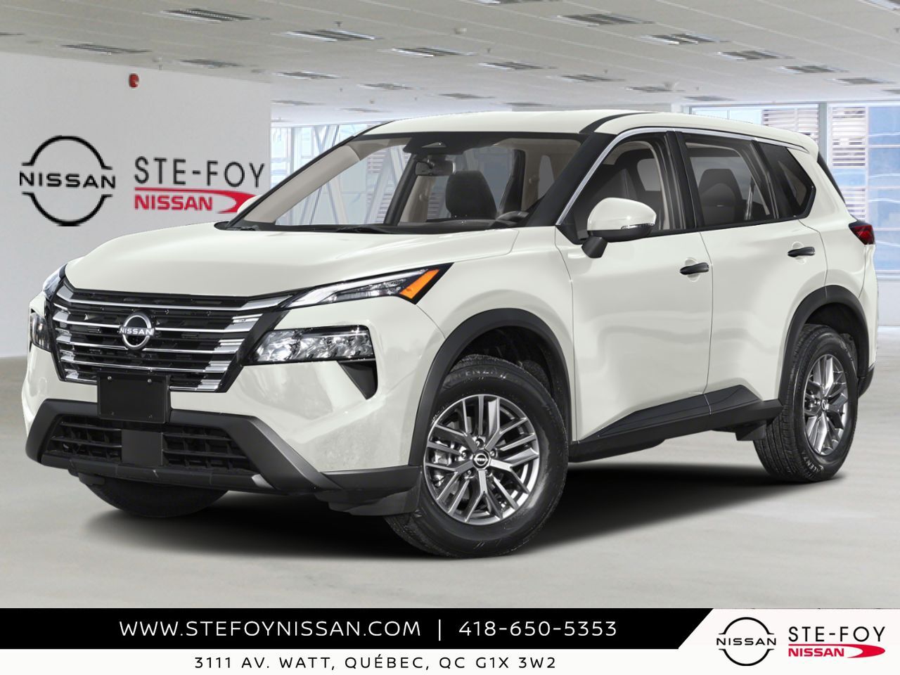 NISSAN Rogue 2026 Blanc Everest nacr&eacute; triple couche Ste-Foy - photo #0