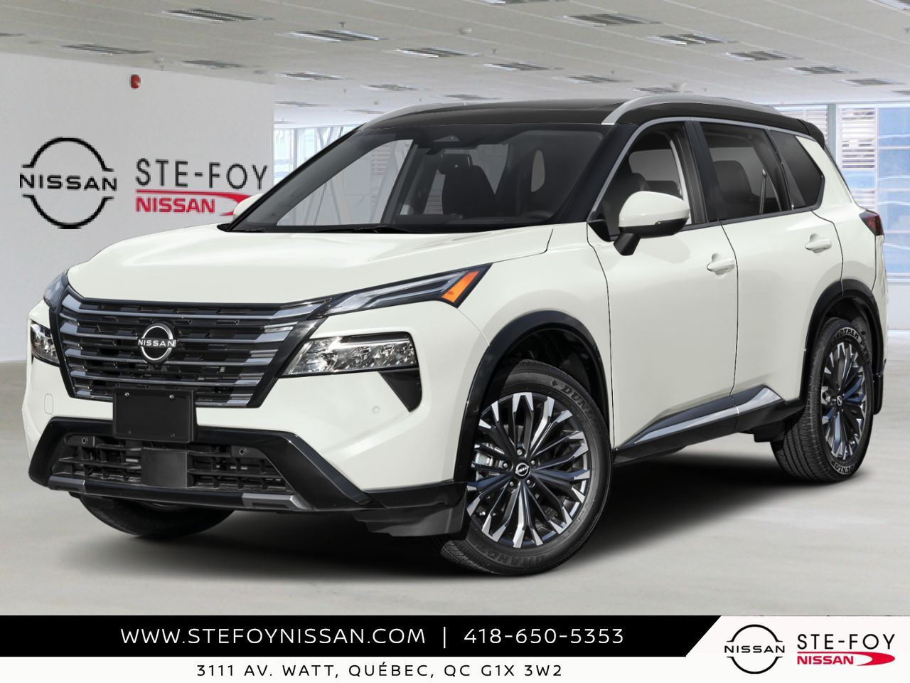 NISSAN Rogue 2026 Blanc Everest triple couche deux tons Ste-Foy - photo #0