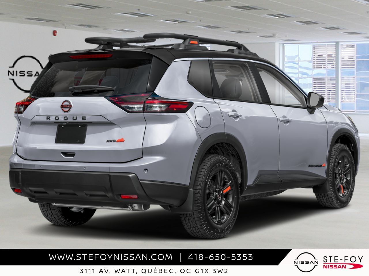 NISSAN Rogue 2026 Gris rocher deux tons Ste-Foy - photo #1