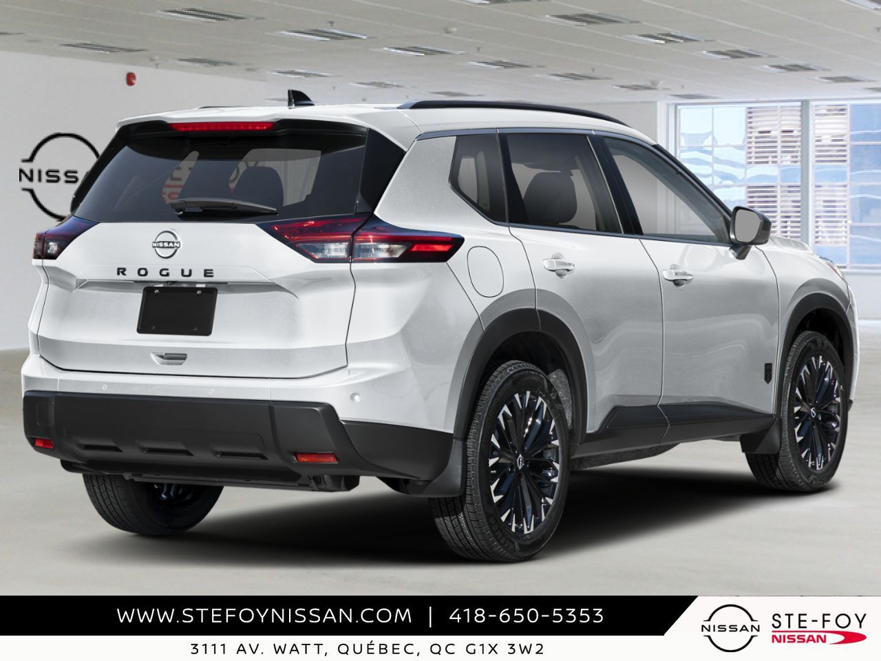 NISSAN Rogue 2026 Blanc Everest nacr&eacute; triple couche Ste-Foy - photo #1