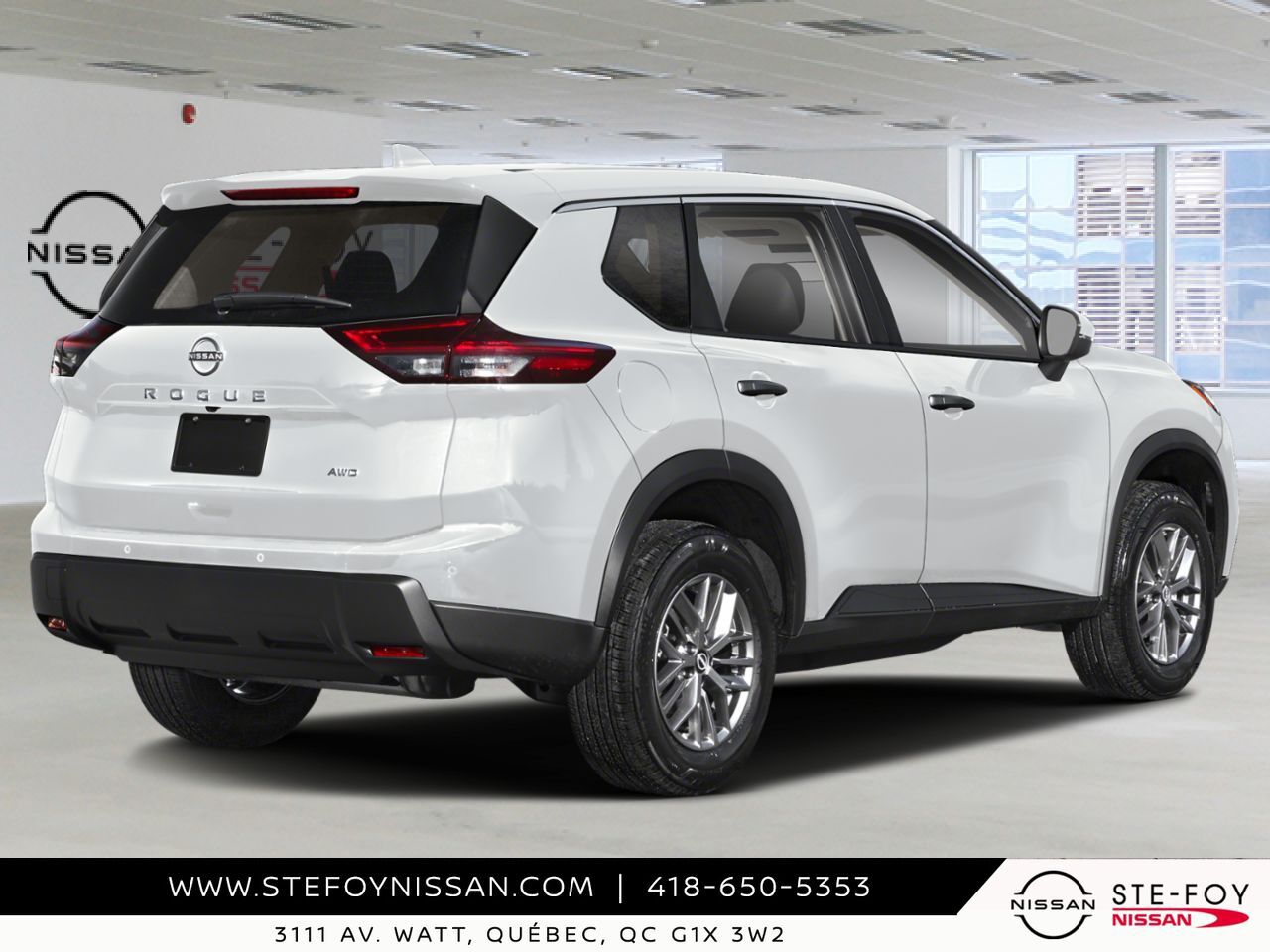 NISSAN Rogue 2026 Blanc glacier Ste-Foy - photo #2